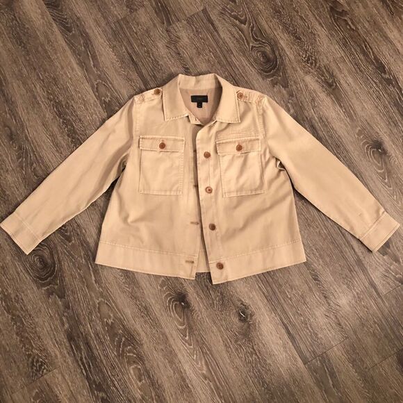 J crew khaki jacket nwot - Picture 1 of 5